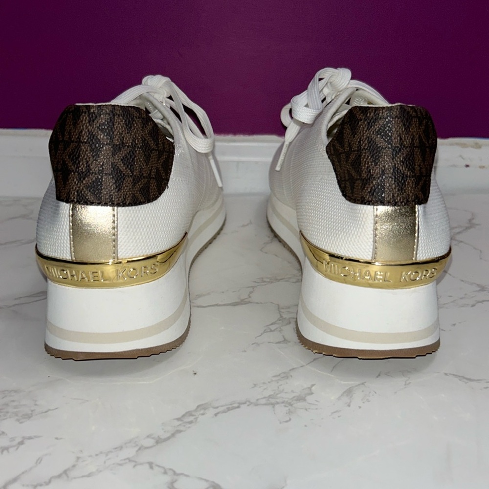 Michael Kors Monique Knit Trainer Sneakers - Picture 6 of 10